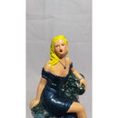 Imagem Pomba Gira Menina em gesso 19 cm