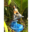 Imagem Sereia No Golfinho Em Gesso