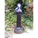 Estatua Imagem Santa Morte Em Gesso 21cm