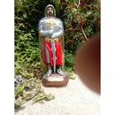 IMAGEM GUARDIÃO DA LUZ EM GESSO 22 CM