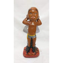 ESCULTURA IMAGEM EXU MIRIM BRASINHA EM GESSO 23CM