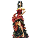 IMAGEM POMBA GIRA ROSA CAVEIRA 28CM