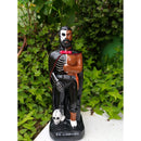 Estatua Imagem Em Gesso Exu Quebra Osso 23cm