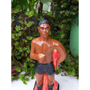 Estatua Imagem Exu Mirim Em Gesso 24cm