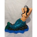Imagem Sereia Em Gesso 30 Cm