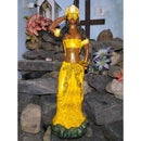 Estatua Orixá Oxum 60 cm em gesso