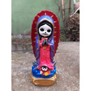 Estatua Santa Morte  15 Cm baby em gesso
