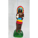 ESTATUA CABOCLO VENTANIA EM GESSO 25CM