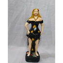 ESTATUA POMBA GIRA MULAMBO DA ESTRADA EM GESSO 22CM