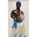 ESTATUA OXAGUIAN EM GESSO 22CM