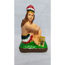 IMAGEM EM GESSO CABOCLA JUREMA 15CM