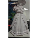 IMAGEM POMBA GIRA MENINA EM GESSO CRU 25 CM