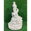 IMAGEM BAIANA EM GESSO CRU 33CM