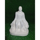 IMAGEM EXU 7 CAVEIRAS 18 CM EM GESSO CRU
