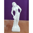 IMAGEM MARIA PADILHA EM GESSO CRU 22 CM