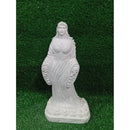 IMAGEM IEMANJA 22CM EM  GESSO CRU