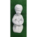 IMAGEM MALUNGUINHO 30 CM EM GESSO CRU