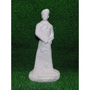 Imagem Marinheiro Com Rede 23cm Em Gesso Cru