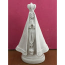 ESTÁTUA N SRA. APARECIDA EM GESSO CRU 20 CM
