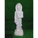 ESTÁTUA EXU COBRA 24CM EM GESSO CRU