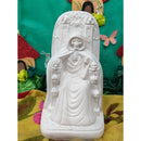 IMAGEM ORIXA EXU TATA CAVEIRA / EXU CAVEIRA GESSO CRU 22 CM
