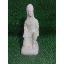 Imagem Caboclo Sete Folhas em gesso Cru 22cm