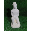 ESTÁTUA CANGACEIRO CORISCO 13 CM EM GESSO CRU