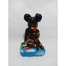 ESTÁTUA ERE MENINA ARCO IRIS  ESTATUA UMBANDA CANDOMBLE EM GESSO 13 CM