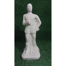IMAGEM EXU MIRIM EM GESSO CRU 24CM