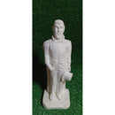 ESCULTURA EXU BARA DA RUA 21 CM GESSO CRU