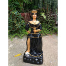 IMAGEM MARIA PADILHA DAS ALMAS EM GESSO 26 CM