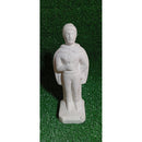 ESCULTURA EXU MANGUEIRA 26 CM GESSO CRU